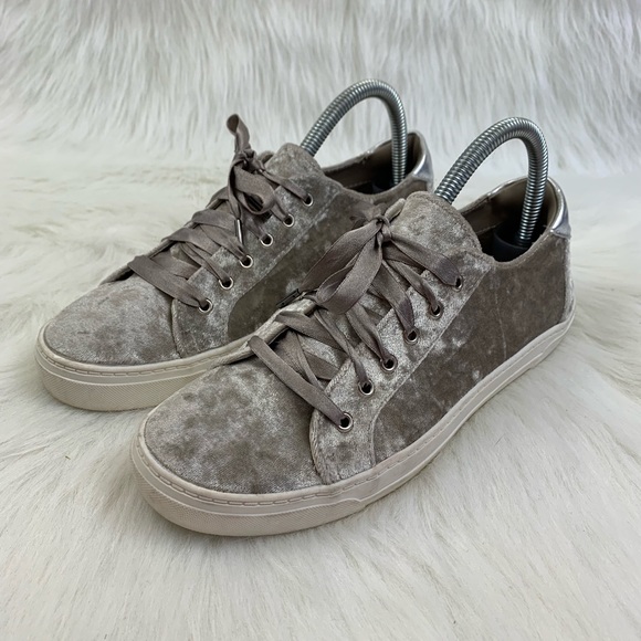 DV by Dolce Vita Shoes - ***SOLD*** DV Dolce Vita Velvet Lace Up Sneaker